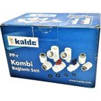 Kalde Kombi Alt Bağlantı Seti Düz 8 Li (Kalde)