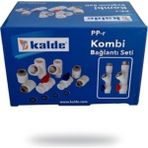 Kalde Kombi Montaj Seti Düz Pp 8`li Alt Bağlantı Seti