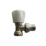 KALDE Köşe Radyatör Vana 1/2" Havlupan Kalorifer Petek (HAFİF TİP / ECO)