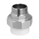 Kalde Pprc Oynar Başlıklı Dış Dişli (Erkek) Rakor (Kolletör Bağlantısı) - Polipropilen Pipe Fittings - 32-1" DN25 - Adet