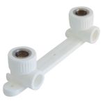 Kalde Pprc Özel Çifli Batarya Bağlantısı Iç Dişli Dişi (Çiftli Batarya Şablonu) - Polipropilen Pipe Fittings - 20-1/2" - 1 Adet