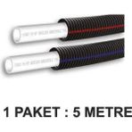 Kalde Vesbo Pprc Spiral Kılıflı Pex Boru Kırmızı 1 mt Fiyatıdır (Topu 80 mt ) Dir Paket 5 Li
