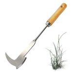 Kaldırım Çatlağı Yabani Ot Temizleyici,L Biçimli Parke Taşı Çim Sökme Aleti - Uzun Ergonomik Saplı Çim Yarığı Temizleme Aleti Bahçe Çimen Teras Kaldırım Patio İçin