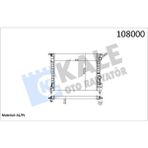 Kale 0507072AL - Radyatör Normal R19 1400CC-1.6 Karbüratörlü 2 Sıra Al Pl Sistem