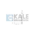 Kale 0584862Al Oto Radyatör 0 Kalorifer Radyatörü R21 2 Sıra Cu Pl