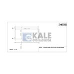 Kale 345350 Klima Radyatörü