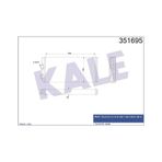 KALE 351695 KALORİFER AL/MKNK VOLVO FH 12-FH 16-FM 7-FM 9-FM 10-F