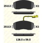 Kale Arka Fren Balatası Renault Master Iıı 10> / Opel Movano B 10> / Nıssan Nv400 11> (Tek Teker) (1 Tk )
