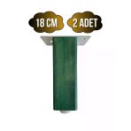 Kale Ayarlı Ahşap Ayak Mobilya Masa Ve Dolap Ayağı(Yeşil)(Kayın/Gürgen Ağacı) Yeşil 18Cm 18Cm - 2 Adet