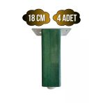 Kale Ayarlı Ahşap Ayak Mobilya Masa Ve Dolap Ayağı(Yeşil)(Kayın/Gürgen Ağacı) Yeşil 18Cm 18Cm - 4 Adet