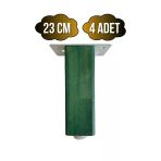 Kale Ayarlı Ahşap Ayak Mobilya Masa Ve Dolap Ayağı(Yeşil)(Kayın/Gürgen Ağacı) Yeşil 23Cm 23Cm - 4 Adet