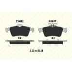 Kale Balata Arka Fren Balatası Renault Laguna-Iıı / Cıtroen C5-Iıı / Ford Cmax Focus Iı-Iıı Kuga Iı Tourneo Con Nect / Opel Vectra-C / Mazda