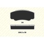 Kale Balata Fren Balata Arka Cıtroen Jumper 1.9D, 2.0, 2.5Tdı-Ducato 1.9, 2.5Tdı-Peugeot Boxer 1.9D, 2.5Tdı