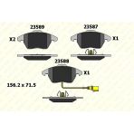 Kale Balata Fren Balata Ön Vw Beetle, Caddy Iıı, Golf V, Vı, Jetta Iıı, Iv, Passat,Skoda Fabıa, Seat Leon,