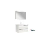 Kale Banyo Casılla 100 Cm Set (Idea 2.0 Lavabo+Lavabo Dolabı+Ayna Dolabı) Satin Gri