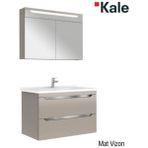 Kale Casilla 100 Cm Vizon Banyo Dolabı Takımı - Yok - Krem