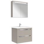 Kale Casilla 80 cm Vizon Banyo Dolabı