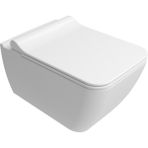 Kale Fold Pro Smart Asma Klozet Taharet Delikli+Ultra Slım Smart Kapak - Parlak Beyaz