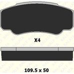 Kale Fren Balata Arka Cıtroen Jumper 1.9D, 2.0, 2.5Tdı-Ducato 1.9, 2.5Tdı-Peugeot Boxer 1.9D, 2.5Tdı (1 Tk )
