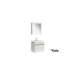 Kale Idea 2.0 65 cm Parlak Beyaz Tek Çekmeceli Banyo Dolabı Takımı