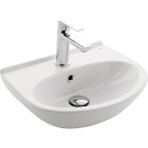 Kale Indigo 45x35 cm Armatür Delikli Beyaz Lavabo