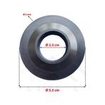 Kale İntegra Gömme Rezervuar Boşaltma Grubu Contası 2.3x5.3 Cm Siyah