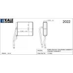 Kale Kalorifer Radyatörü Ford Focus -Transıt Connect 1998-2004 Kal. 2 Sıra Alüminyum Brazing Sistem