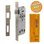 Kale Kapi Pvc Kapi Ahsap Kapi Wc Banyo Gomme Kilit Govde Kilidi Govdesi Silindirsiz Barelsiz 40 Mm