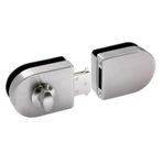 Kale KD-070/20-129 Çift Kanat Cam Kapı Kilidi