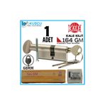 Kale Kilit 164 GM 68 MM Nikel Standart Mandal Topuzlu Silindir Barel