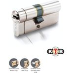 Kale Kilit | 164 KTBS Kilit Silindiri, Tuzaklı Kilit Göbeği [68 mm, Nikel] - Krom - Çift Yönlü, 68 mm
