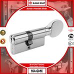 Kale Kilit Standart Mandallı Silindir 164 Gmc 68 mm Nikel 3 Anahtarlı 164GMC00006