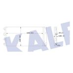Kale Klima Radyatörü Duster 10+ 1.5dci 4x4 8200880551 342840
