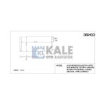 Kale Klima Radyatörü Fıat Bravo Iı Punto Grande Punto Punto Evo (645X298x16) Al/Al