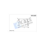 Kale Klıma Radyatoru Kondenser (Nıssan Juke 10/ 1.5 Dcı) 487×409X16