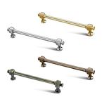 Kale Mat Füme 160 mm Metal Kulp – 5 Adet | Modern Mat Yüzeyli Dolap & Çekmece Kolu