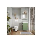 Kale Minimalist 50 cm Yeşil Banyo Dolabı