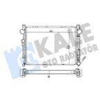 Kale Motor Su Radyatoru Mercedes S-Class W220 98 05