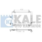 KALE OTO Radyatör 040ABC020 Klima Radyatörü Partner 02- / Xsara 00- Berlingo 02- 1 Sıra Alb 530X362