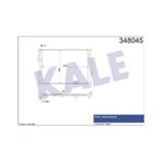 Kale Oto Radyatör 348045 Radyatör 07-