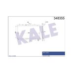 Kale Oto Radyatör 348355 Radyatör Mekanik Rıo 00-