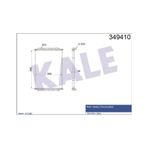 KALE OTO Radyatör 349410 Radyatör Çerçevesiz Rt Kerax Dxı 968×688×48