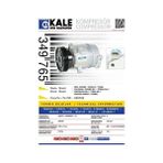 KALE OTO Radyatör 349765 Klima Kompresörü Corsa B 1.2İ-1.4İ-1.6İ1.5D-Td-1.7D (93-00)-Combo 1.2-1.4-1.6-1.7D 94-Tıgra(125Mm)