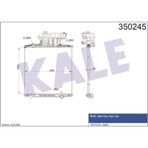 KALE OTO Radyatör 350245 Radyatör Al/Brz Man Tga-Tgs-Tgx Çerçevesiz Mt 920×920×40