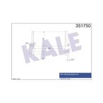 KALE OTO Radyatör 351750 Kalorifer Al/Mknk Sk-Ng 360×170×42