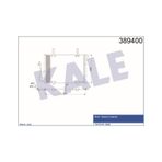 KALE OTO Radyatör 389400 Klima Radyatörü Kangoo 98-03 528X348X16