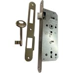 Kale Oval 151 R 40 mm Nikel Oda Kapı Kilidi - Belirtilmemiş