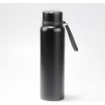 Kale Promosyon 1000 ml Dijital Göstergeli Termos 1000 ml Kamp Okul Iş Spor SUS-304 Paslanmaz Çelik - Siyah