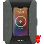 Kale Promosyon Kişiye Özel Isim Baskılı Powerbank Organizer Defter Şarj Cihazı Defter 13X21 Kablosuz Şarj Cihazı Kişiye Özel Isim Baskılı Powerbank Organizer Defter Şarj Cihazı Defter 13X21 Kablosuz Şarj Cihazı - Füme