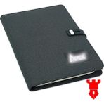 Kale Promosyon Kişiye Özel Isim Baskılı Powerbank Organizer Defter Şarj Cihazı Defter LED Işıklı Alana Baskı 6000 Mah Batarya